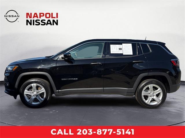 used 2023 Jeep Compass car, priced at $20,998