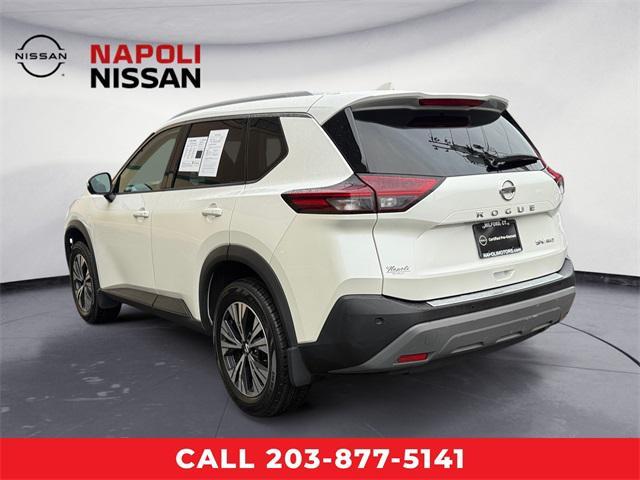 used 2021 Nissan Rogue car, priced at $23,876