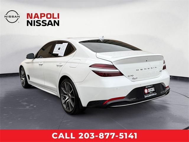 used 2022 Genesis G70 car, priced at $29,998