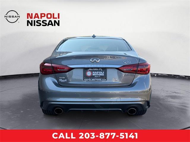used 2022 INFINITI Q50 car, priced at $33,851