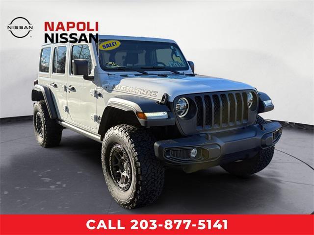 used 2022 Jeep Wrangler Unlimited car, priced at $41,886