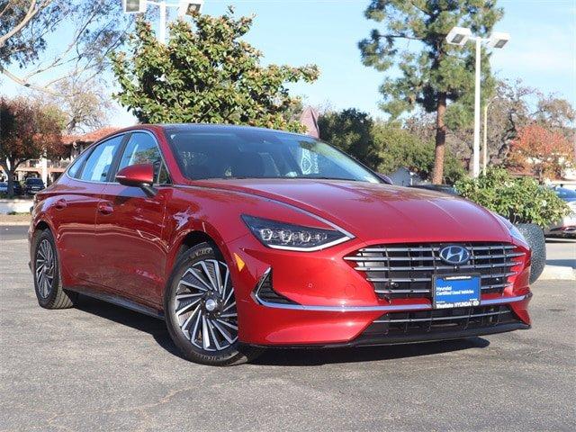 used 2023 Hyundai Sonata Hybrid car, priced at $28,550