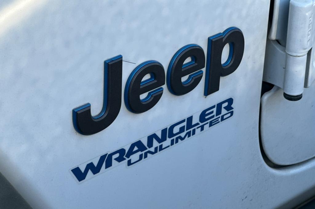 used 2022 Jeep Wrangler Unlimited 4xe car, priced at $35,210
