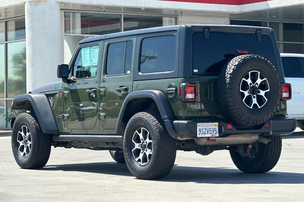 used 2021 Jeep Wrangler Unlimited car, priced at $31,399