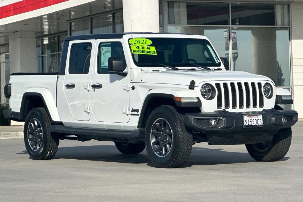 used 2021 Jeep Gladiator car, priced at $31,248