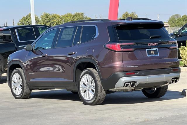 new 2024 GMC Acadia car, priced at $40,990