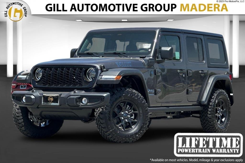 new 2025 Jeep Wrangler 4xe car