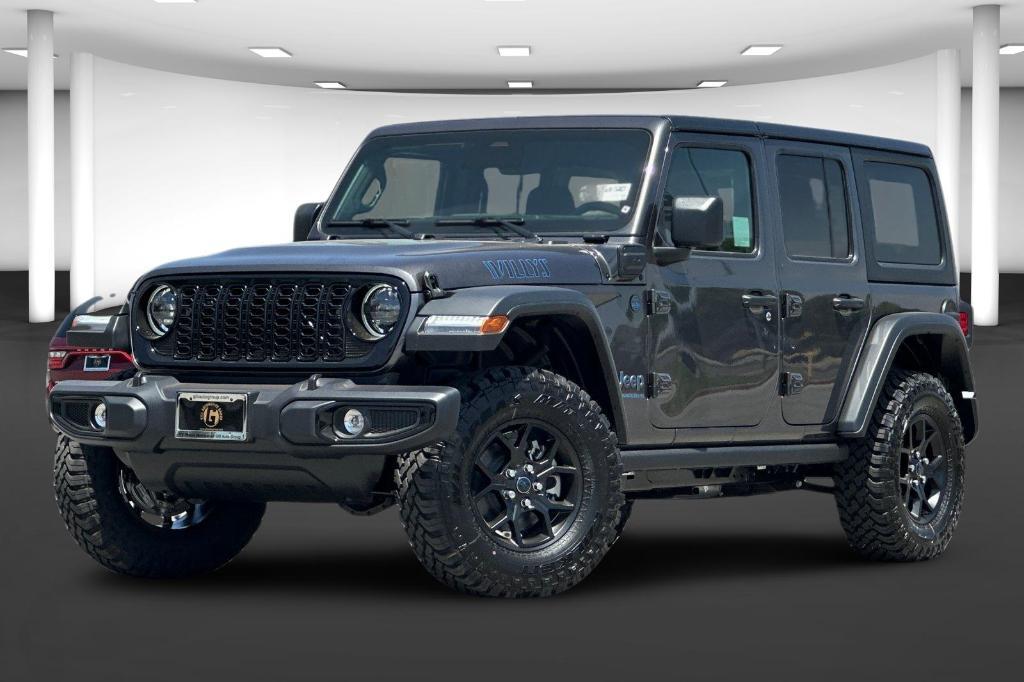 new 2025 Jeep Wrangler 4xe car