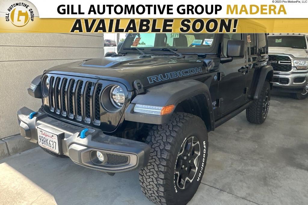 used 2022 Jeep Wrangler Unlimited 4xe car, priced at $36,979