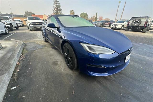 used 2021 Tesla Model S car, priced at $52,947