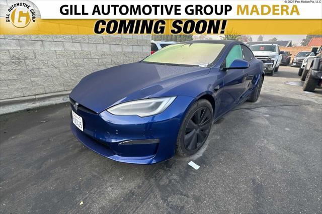 used 2021 Tesla Model S car, priced at $52,947