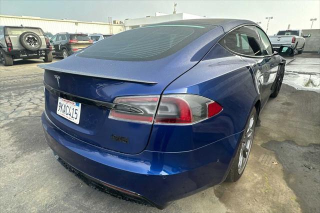 used 2021 Tesla Model S car, priced at $52,947