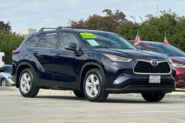 used 2021 Toyota Highlander car, priced at $31,697