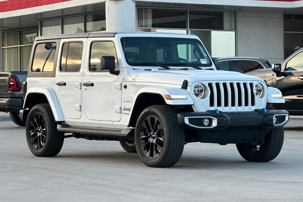 used 2022 Jeep Wrangler Unlimited 4xe car, priced at $33,451