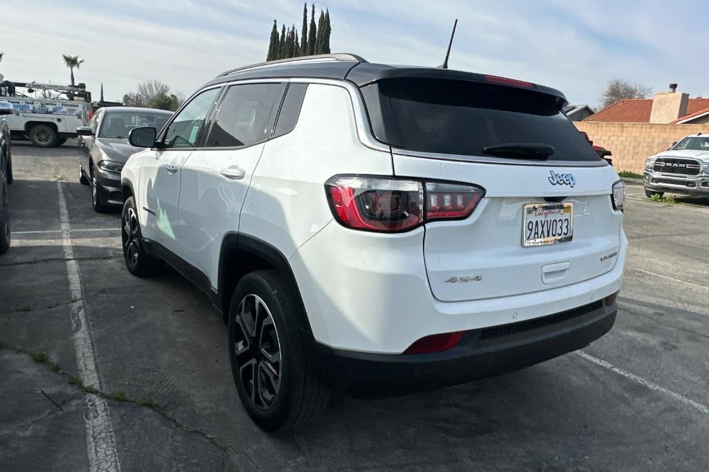 used 2022 Jeep Compass car, priced at $19,351