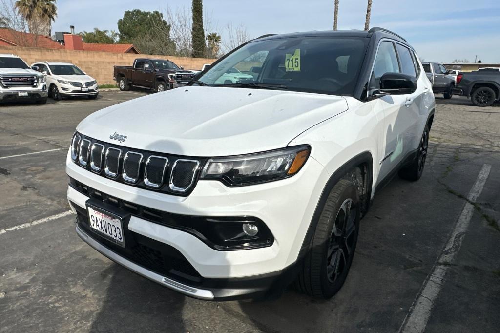 used 2022 Jeep Compass car, priced at $19,351