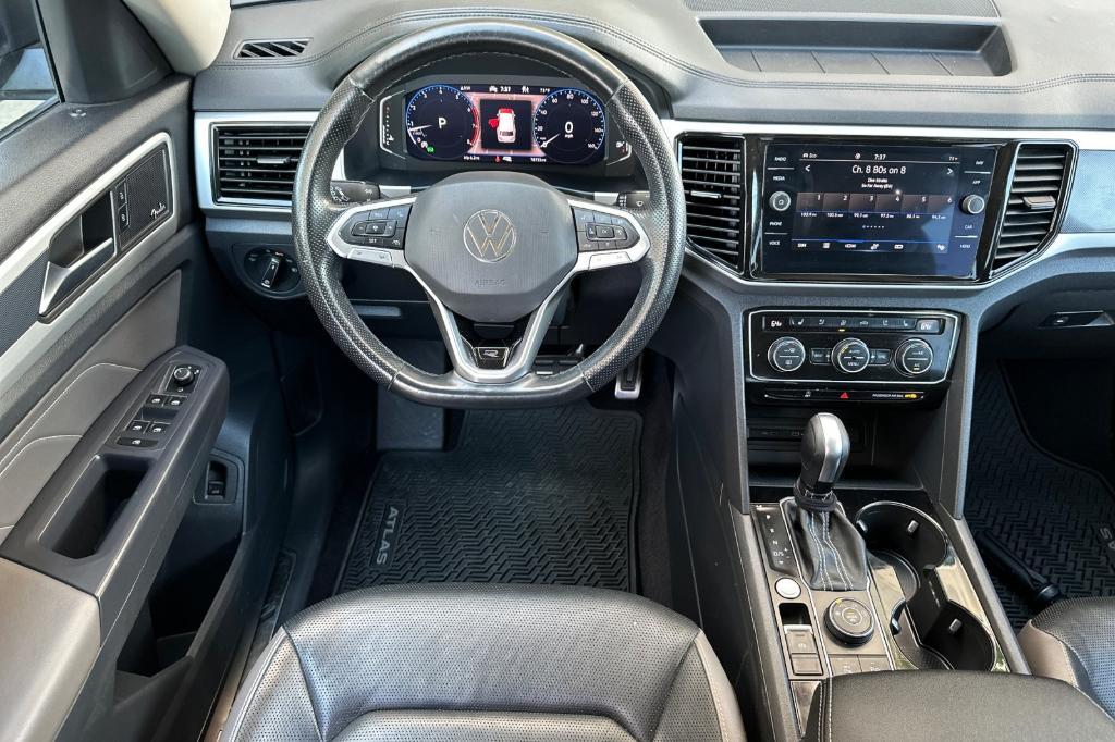used 2021 Volkswagen Atlas car, priced at $28,495