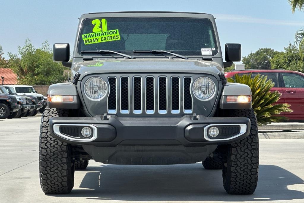used 2021 Jeep Wrangler Unlimited car, priced at $28,995