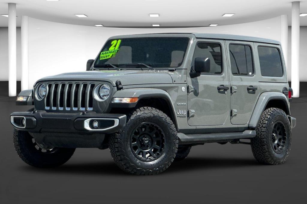 used 2021 Jeep Wrangler Unlimited car, priced at $28,995
