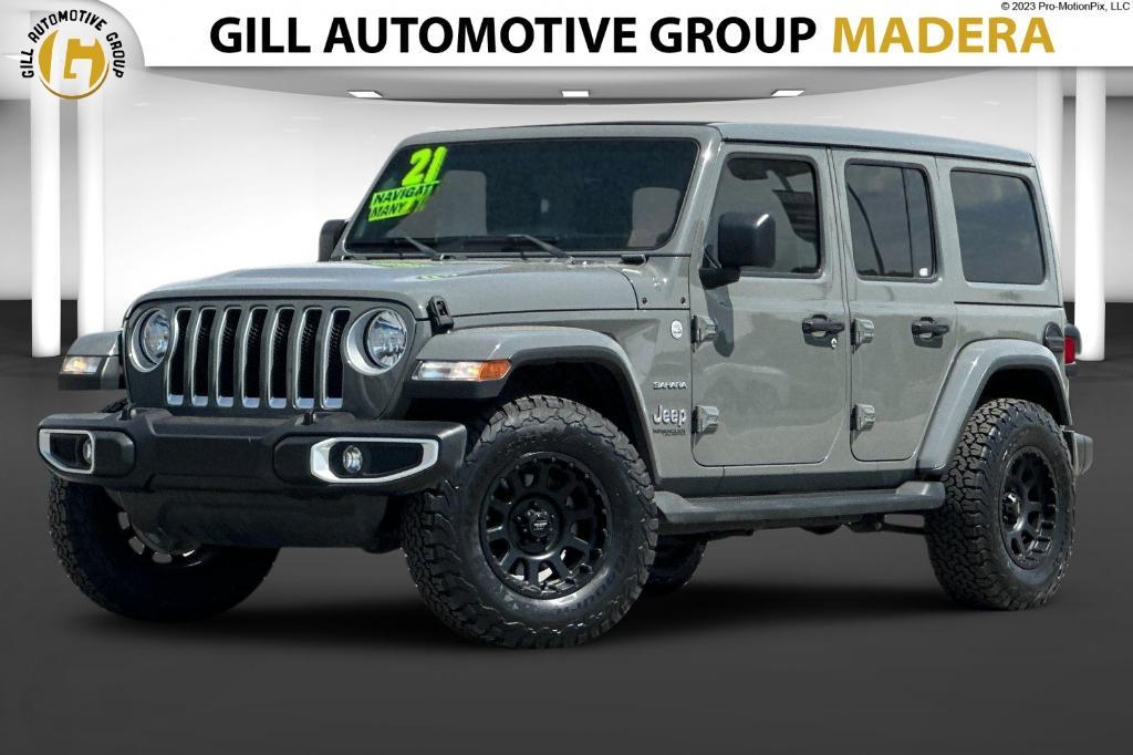 used 2021 Jeep Wrangler Unlimited car, priced at $28,995