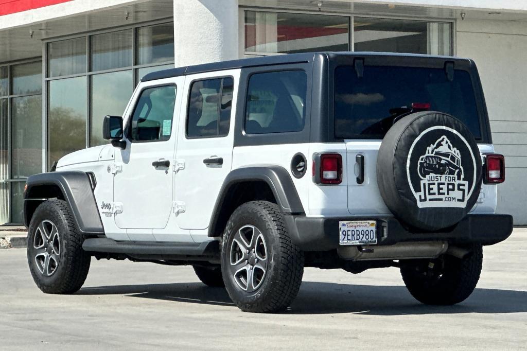 used 2021 Jeep Wrangler Unlimited car, priced at $28,525