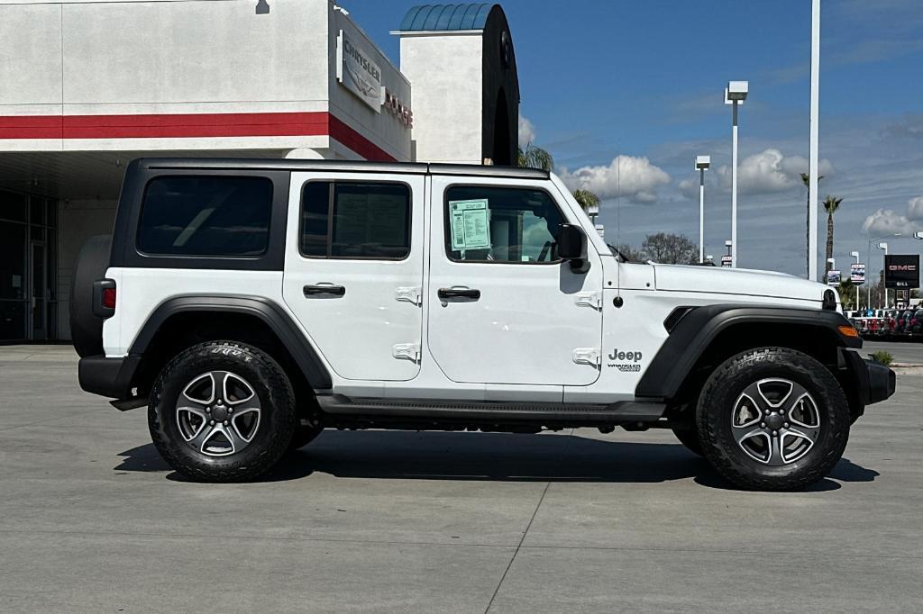 used 2021 Jeep Wrangler Unlimited car, priced at $28,525