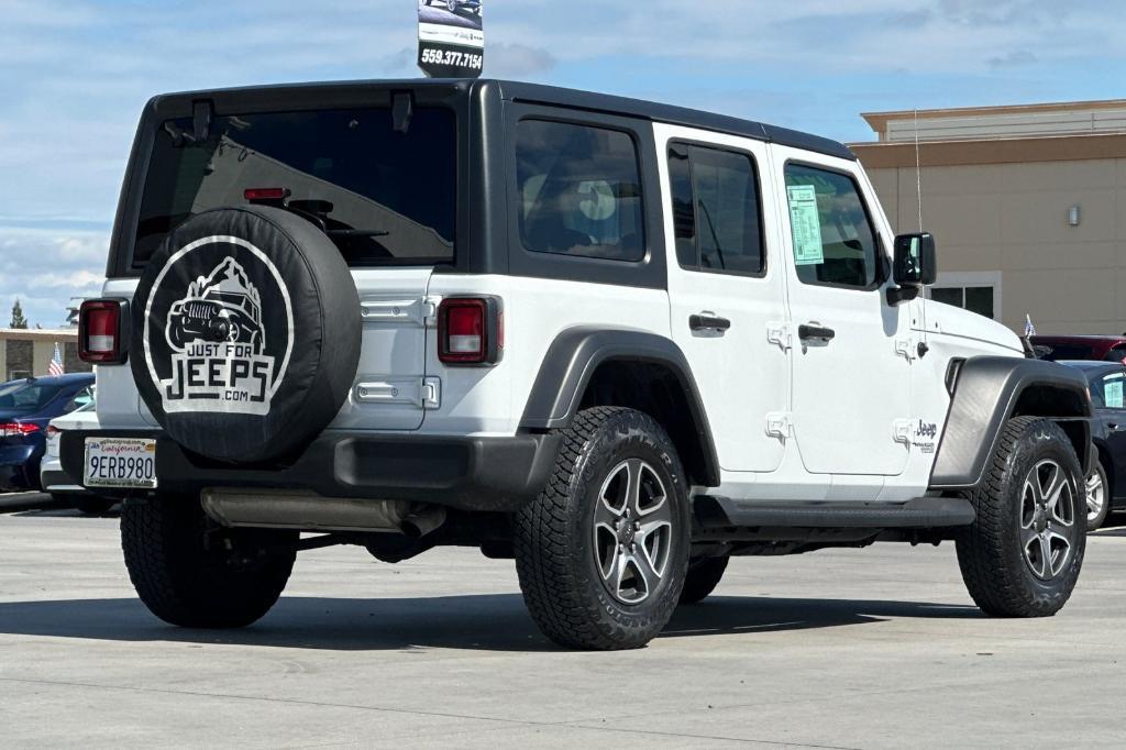 used 2021 Jeep Wrangler Unlimited car, priced at $28,525