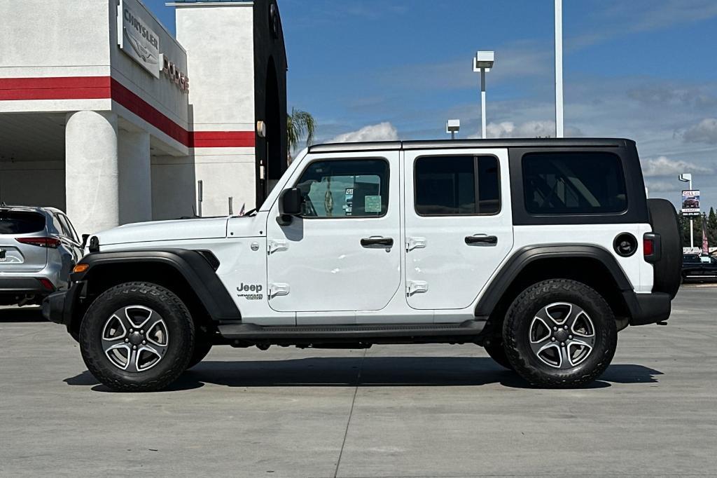 used 2021 Jeep Wrangler Unlimited car, priced at $28,525