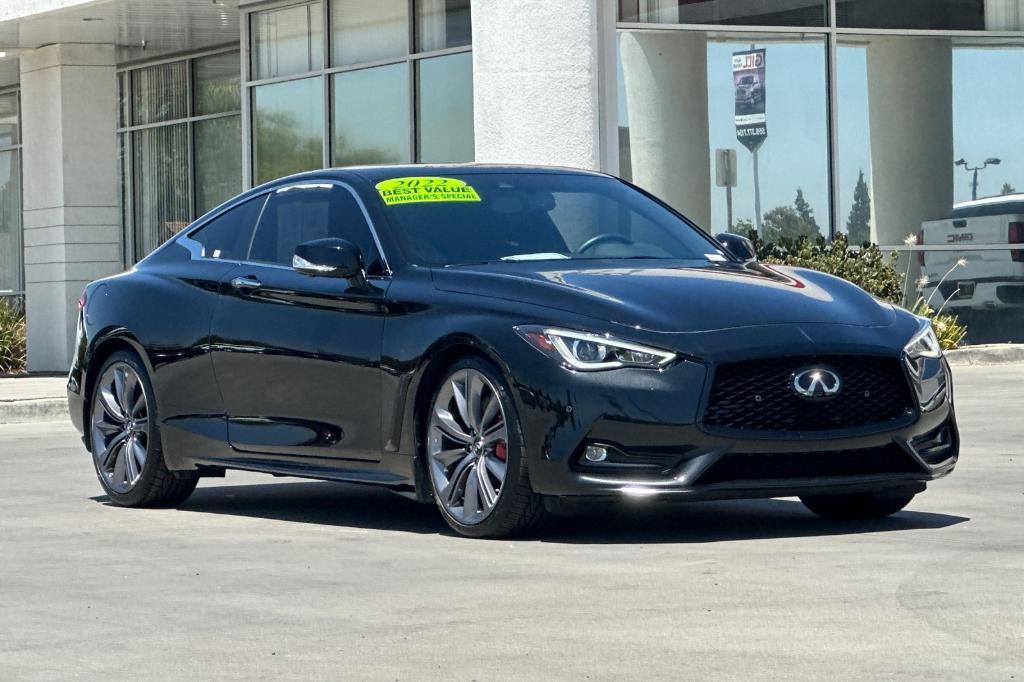 used 2022 INFINITI Q60 car, priced at $43,408