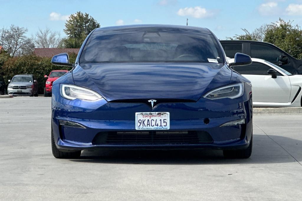 used 2021 Tesla Model S car, priced at $49,451