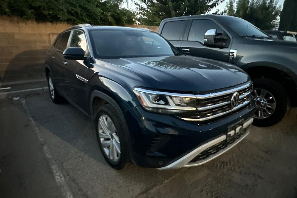 used 2022 Volkswagen Atlas Cross Sport car, priced at $24,518