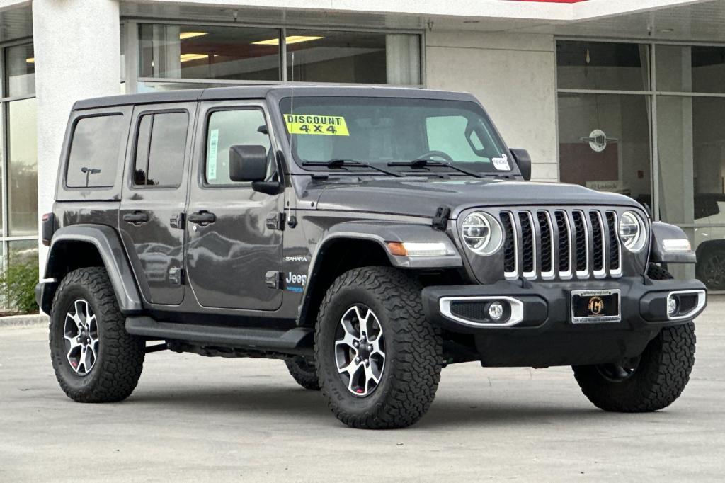 used 2021 Jeep Wrangler Unlimited 4xe car, priced at $28,447