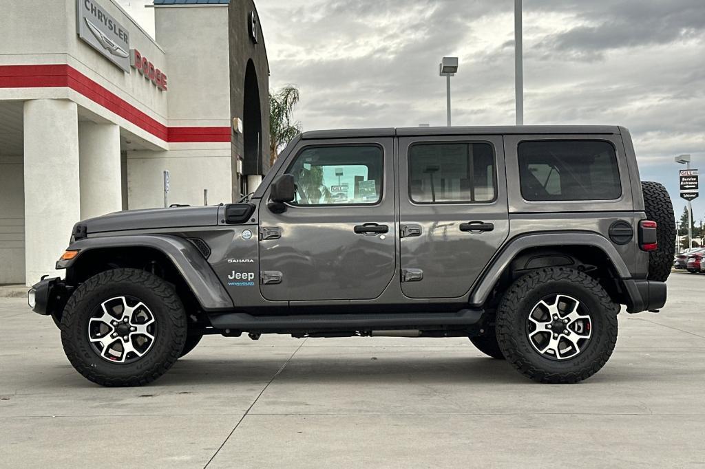 used 2021 Jeep Wrangler Unlimited 4xe car, priced at $28,447