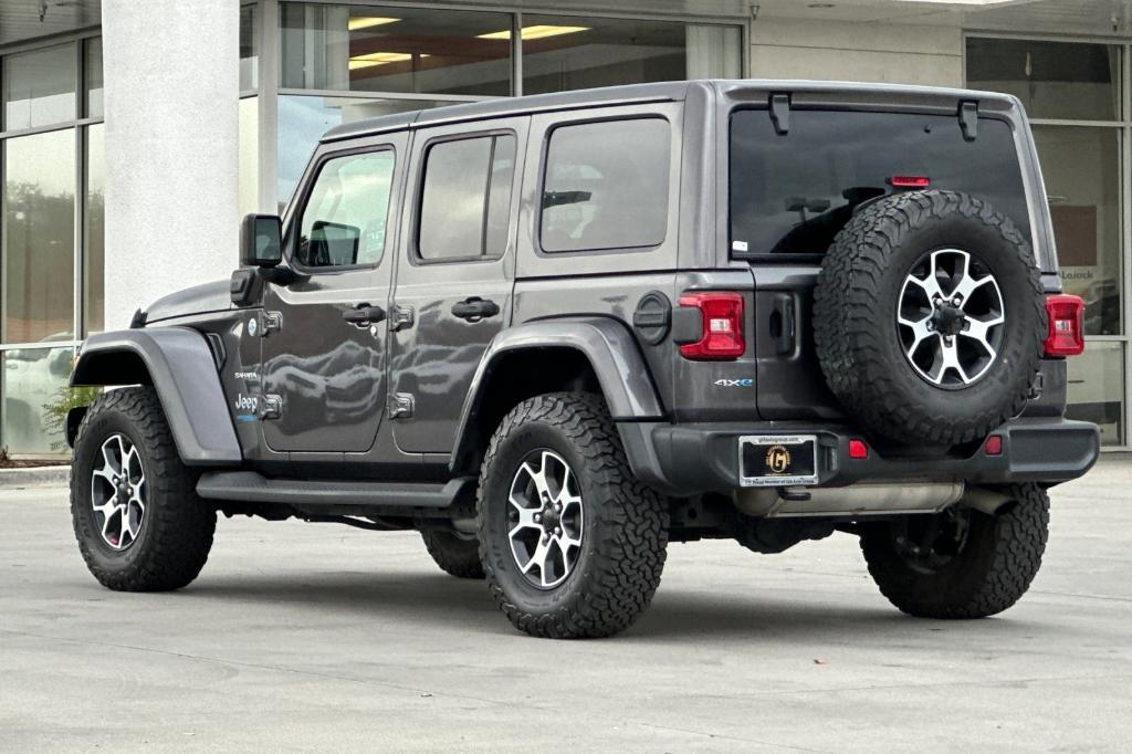used 2021 Jeep Wrangler Unlimited 4xe car, priced at $28,447