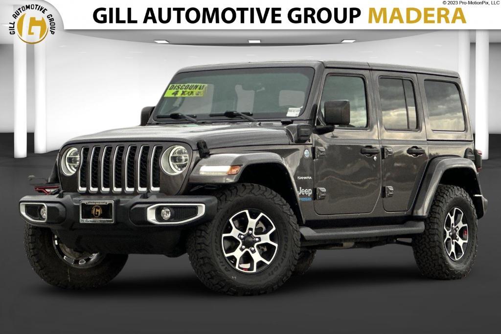 used 2021 Jeep Wrangler Unlimited 4xe car, priced at $28,447