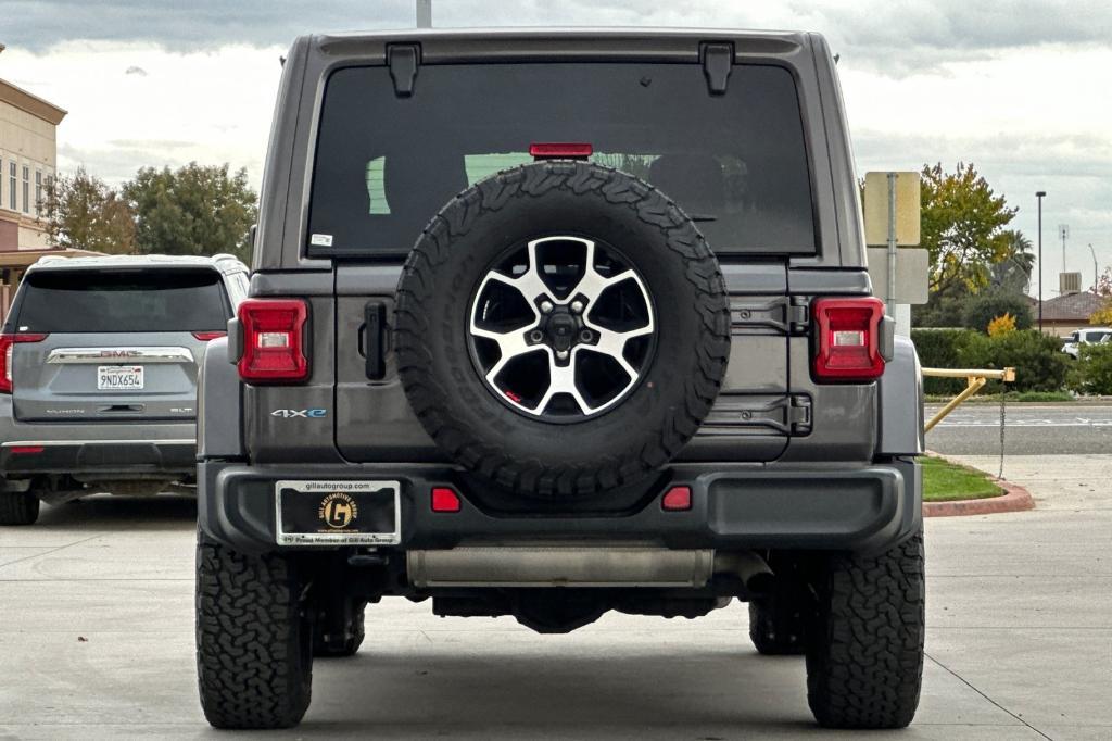 used 2021 Jeep Wrangler Unlimited 4xe car, priced at $28,447