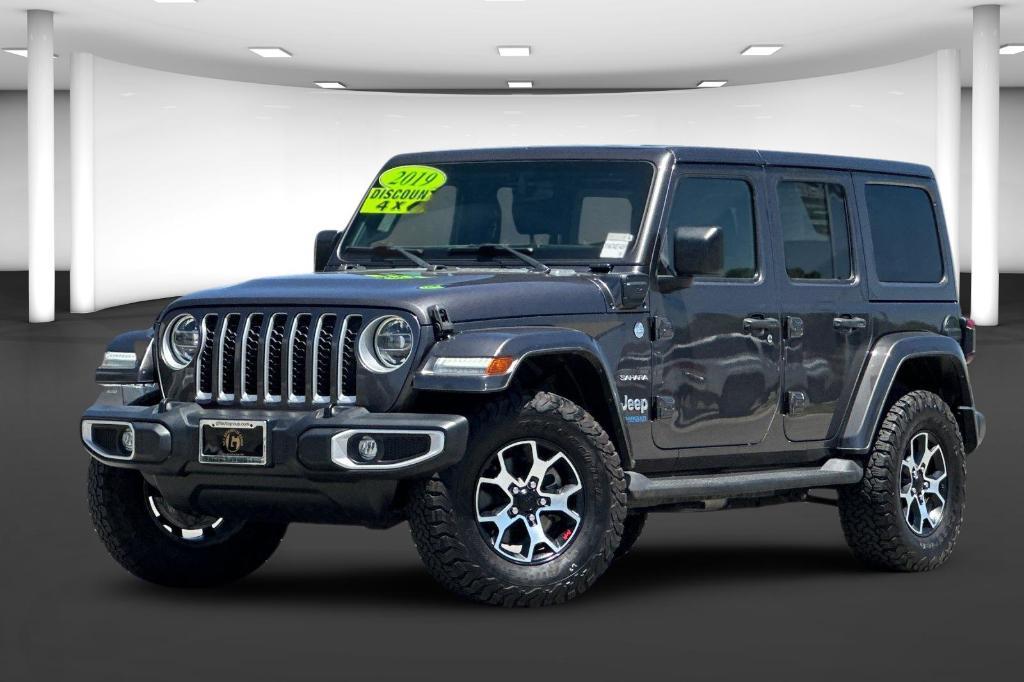 used 2021 Jeep Wrangler Unlimited 4xe car, priced at $27,834