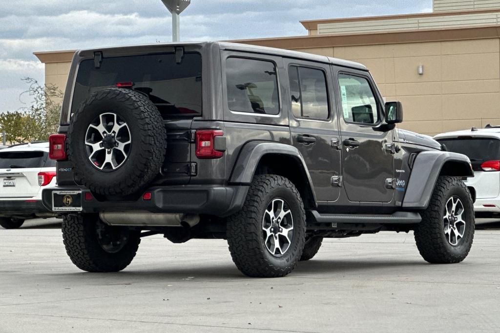 used 2021 Jeep Wrangler Unlimited 4xe car, priced at $28,447