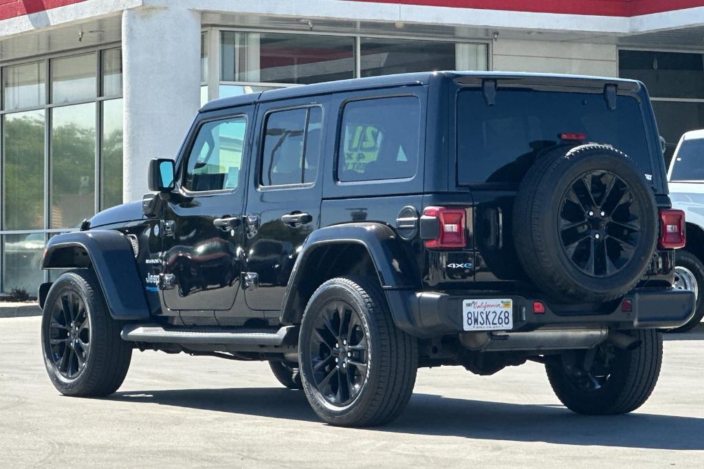 used 2021 Jeep Wrangler Unlimited 4xe car, priced at $33,699