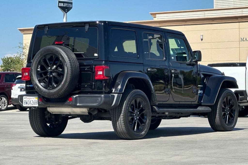 used 2021 Jeep Wrangler Unlimited 4xe car, priced at $33,699