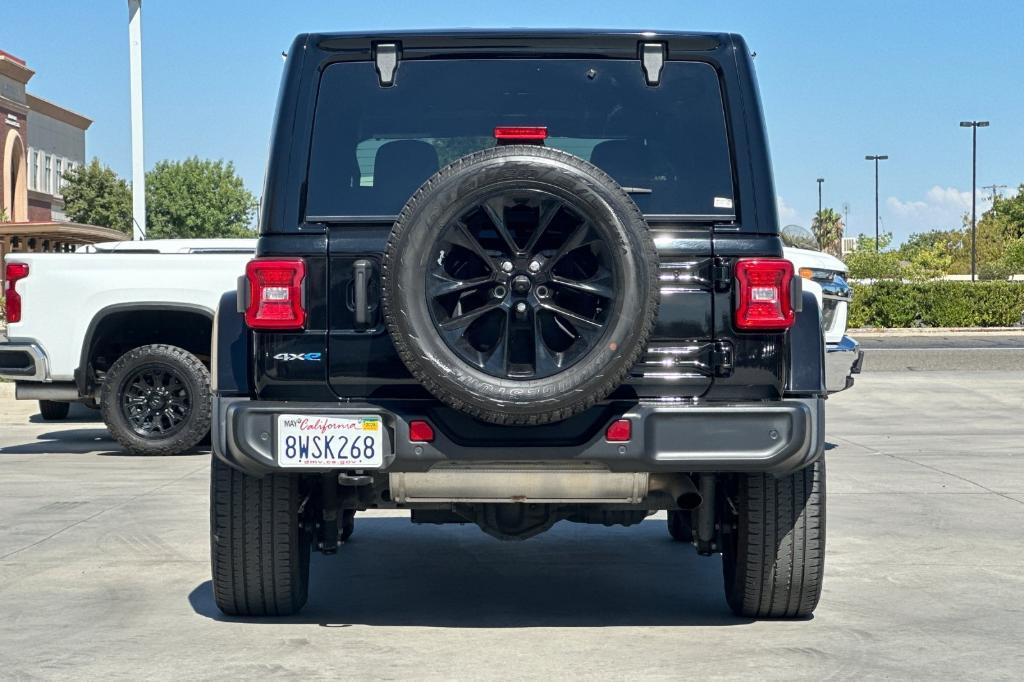 used 2021 Jeep Wrangler Unlimited 4xe car, priced at $33,699