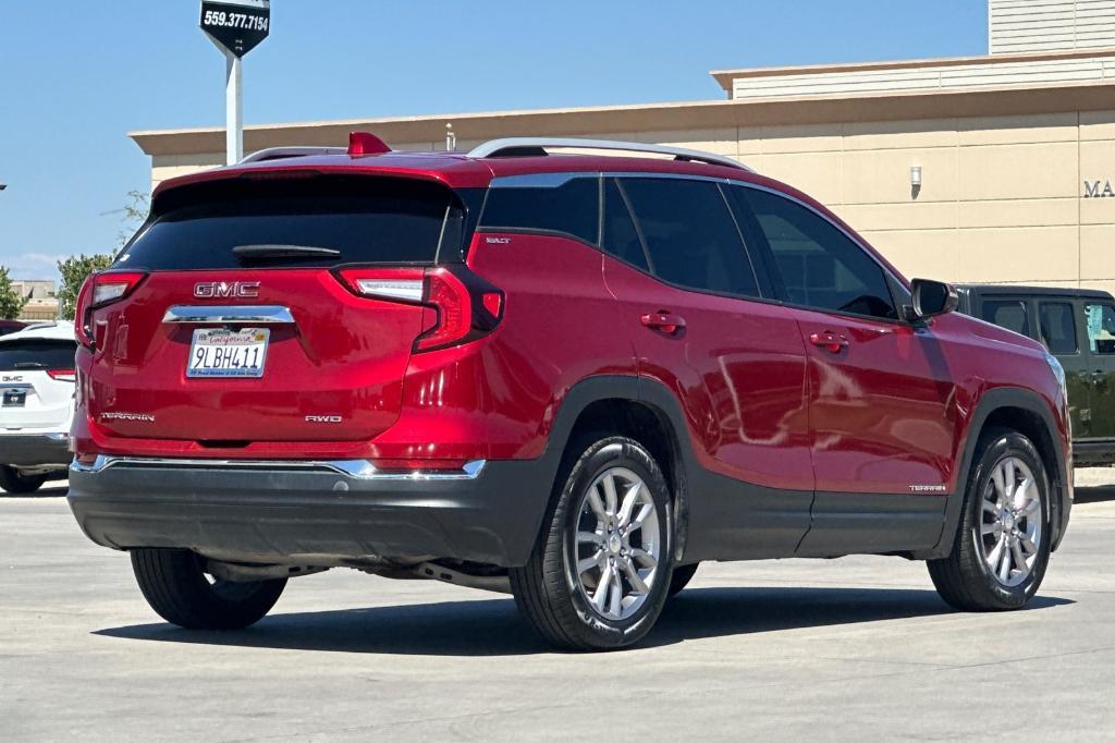 used 2022 GMC Terrain car, priced at $21,361