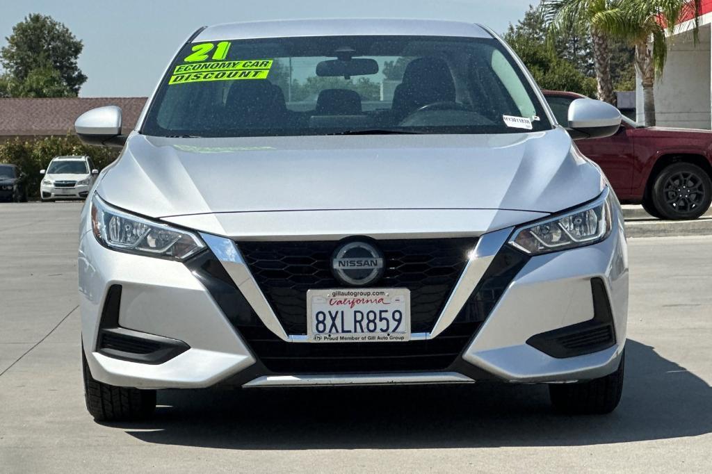 used 2021 Nissan Sentra car, priced at $15,083
