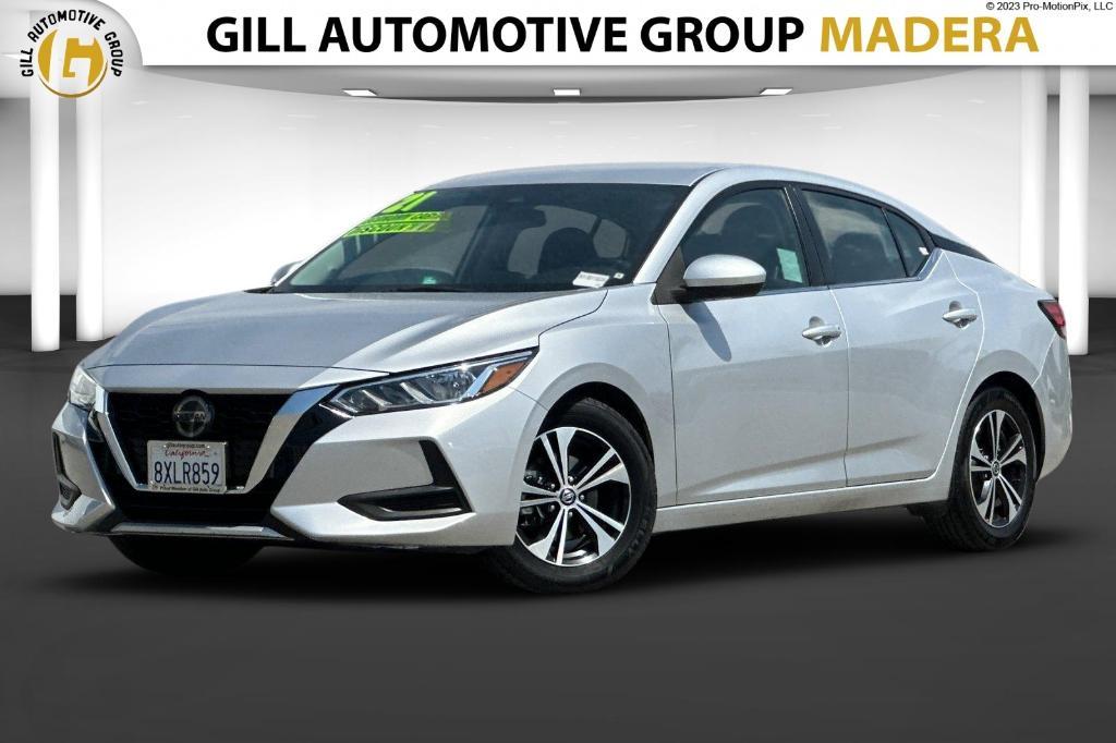 used 2021 Nissan Sentra car, priced at $16,154