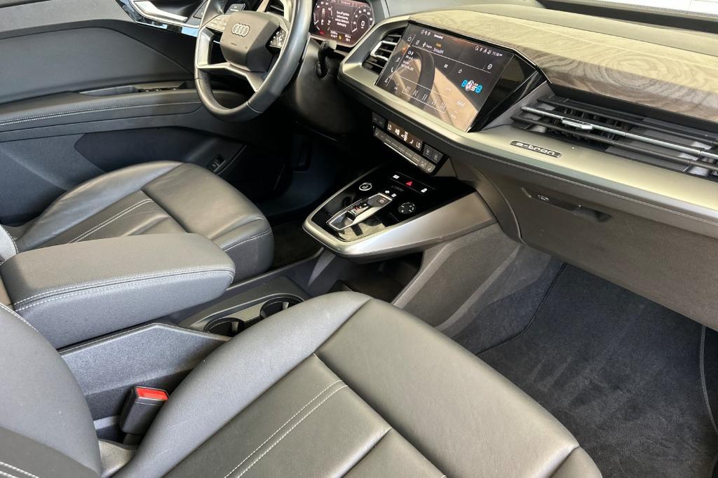 used 2023 Audi Q4 e-tron car, priced at $27,419