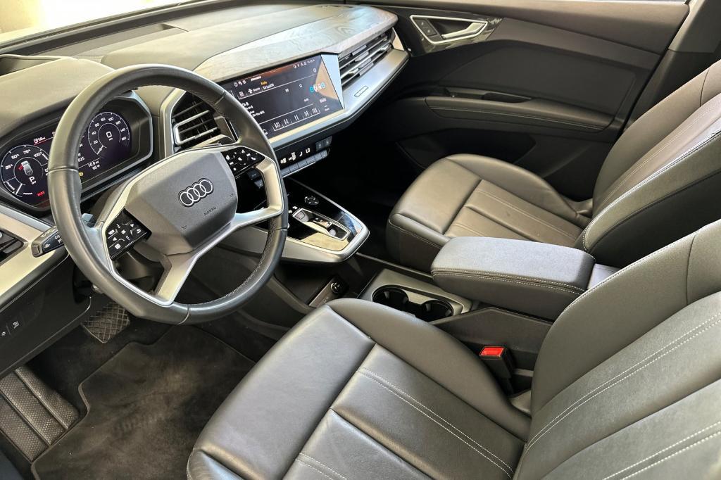 used 2023 Audi Q4 e-tron car, priced at $27,419