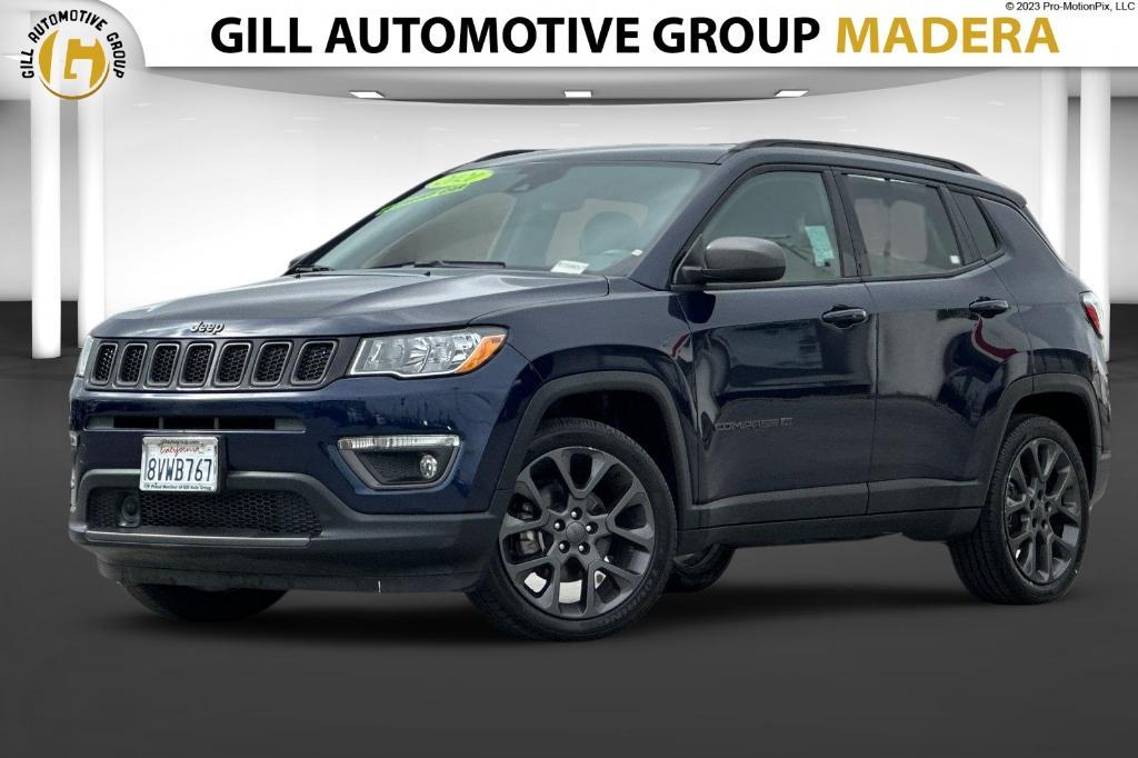 used 2021 Jeep Compass car, priced at $19,201