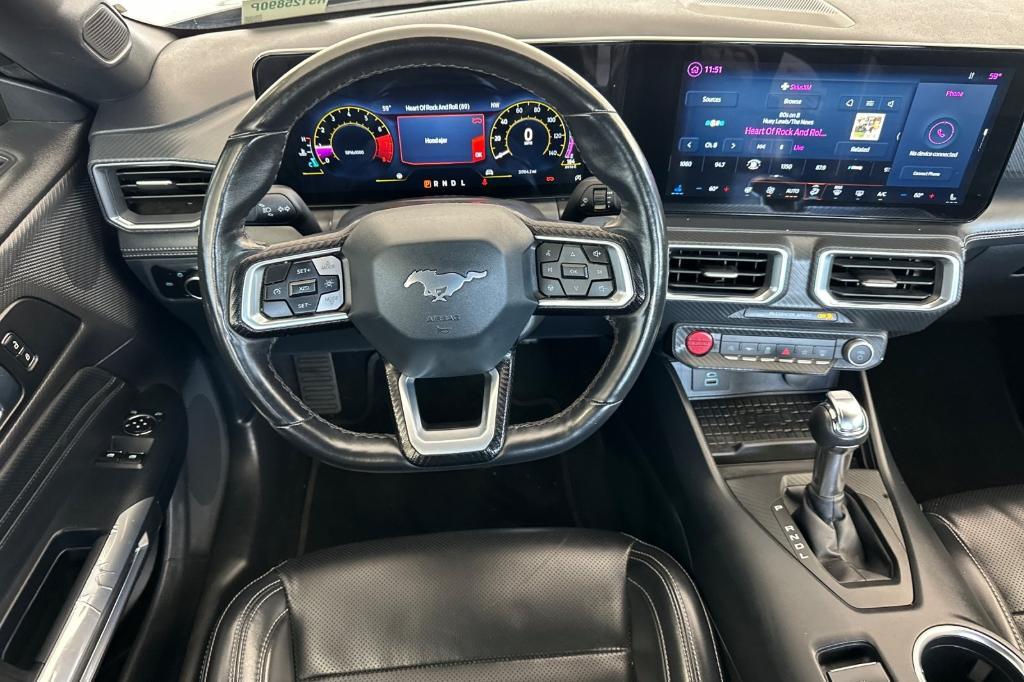 used 2024 Ford Mustang car, priced at $28,165