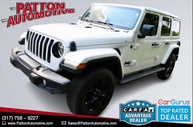 used 2021 Jeep Wrangler Unlimited car, priced at $38,937