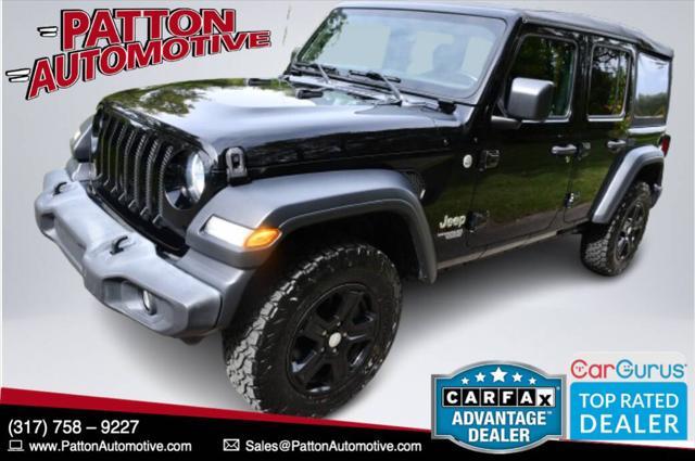 used 2019 Jeep Wrangler Unlimited car, priced at $26,637